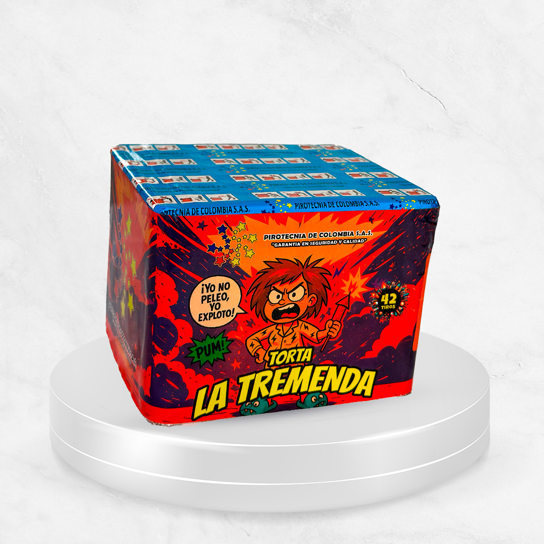Torta 42 Tiros La Tremenda x Unidad